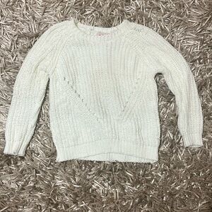 White Knit Sweater